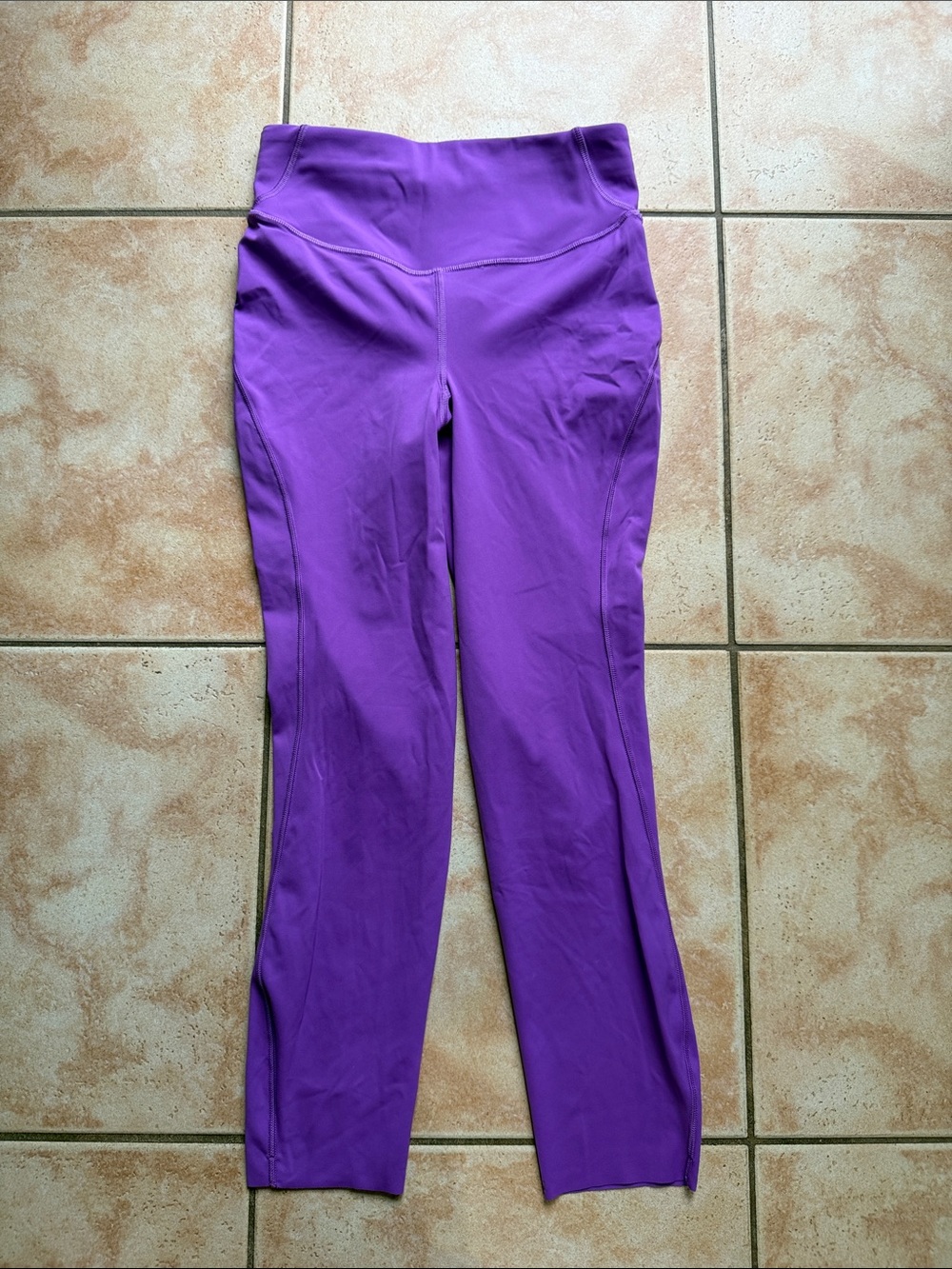 lululemon athletica Vibrant Purple High-Waist Leggings